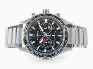 Montre à Quartz Citizen Super Titanium Chrono, B620, 43 mm, Noir, CA4491-82E