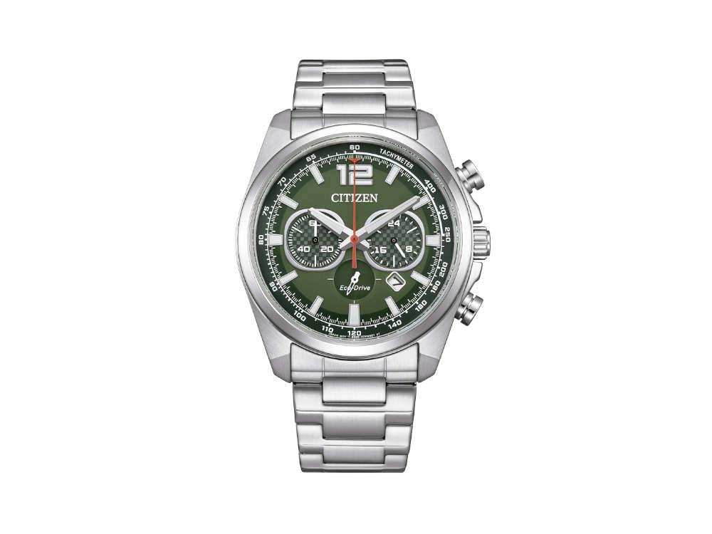 Montre à Quartz Citizen OF Active Sport Chrono, Vert, 41 mm, 10 atm, CA4640-50X