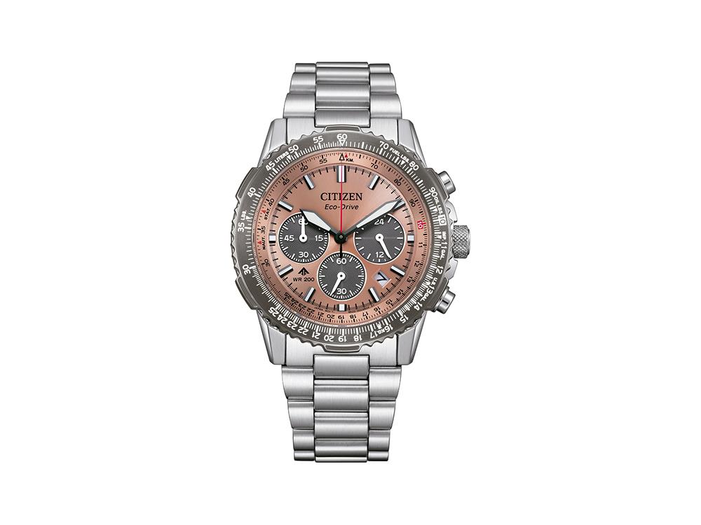 Montre à Quartz Citizen Promaster, Eco Drive B620, 40 mm, Marron, CA4664-60X