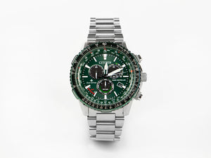 Montre à Quartz Citizen Promaster Pilot, 40.9 mm, Vert, 20 atm, CB5004-59W