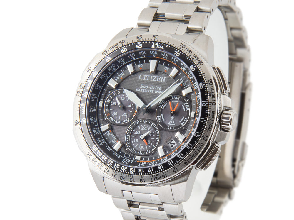 Montre à Quartz Citizen Satellite Wave GPS Sky Premier Eco Drive, CC9020-54E