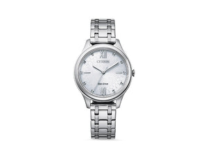 Montre à Quartz Citizen Lady OF, Eco Drive E031, 32 mm, 5 atm, Blanc, EM0500-73A