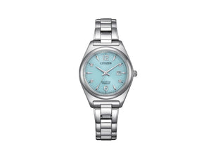 Montre à Quartz Citizen Lady, Eco Drive E031, 29.4 mm, Turquoise, EW2601-81M