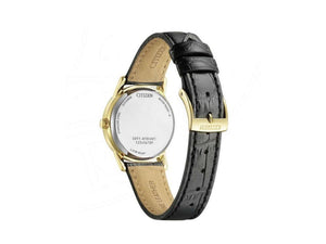 Montre à Quartz Citizen OF Pair, Blanc, 30.5 mm, Bracelet en cuir, EW2722-01A