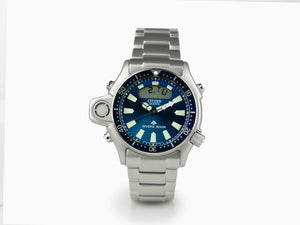 Montre à Quartz Citizen Promaster Aqualand I, 50.70 mm, Bleu, 20 atm, JP2000-67L