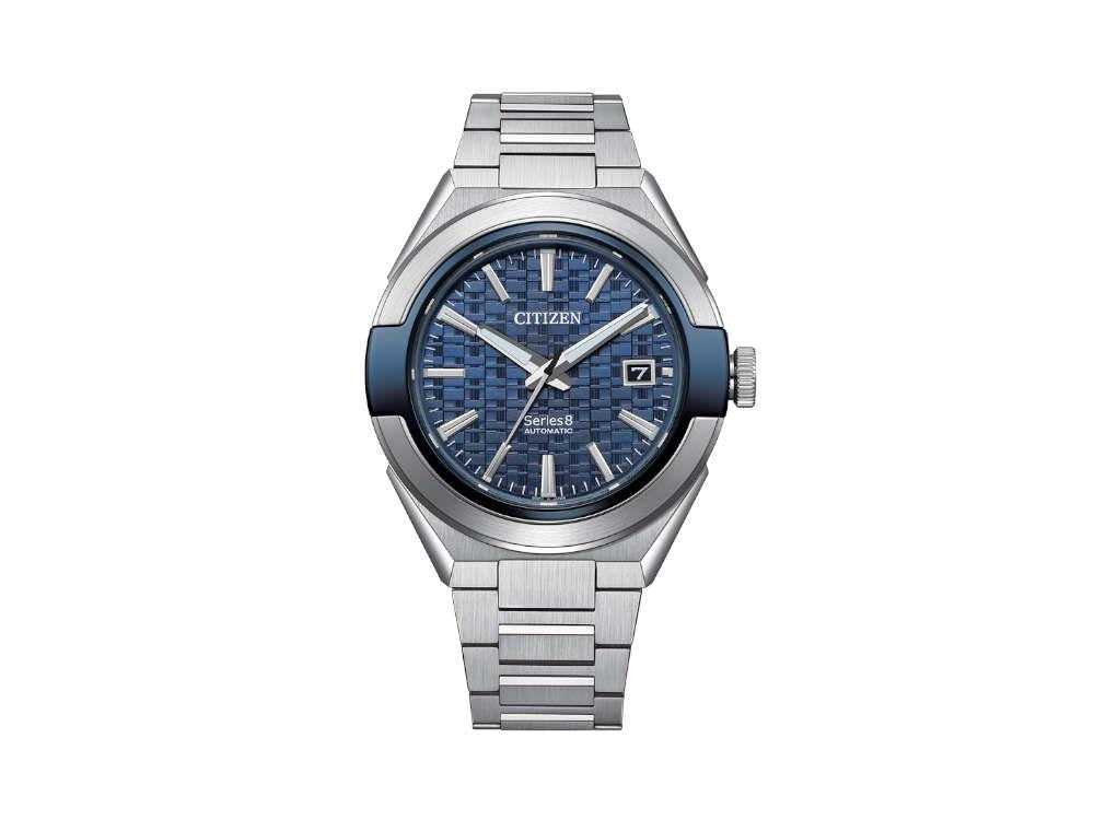 Montre Automatique Citizen Series8, Citizen 0950, 40.8 mm, Bleu, NA1037-53L