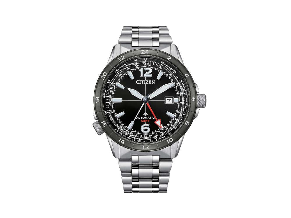 Montre Automatique Citizen Promaster GMT, Noir, 44.5 mm, 10 atm, NB6046-59E