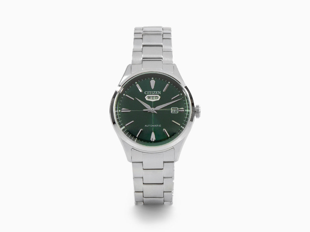 Montre Automatique Citizen C7, Citizen 8200, 40.2 mm, Vert, 5 atm , NH8391-51X