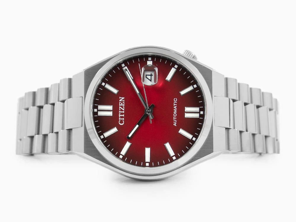 Montre Automatique Citizen NJ0150 Series Tsuyosa, 40 mm, Rouge, NJ0150-56W