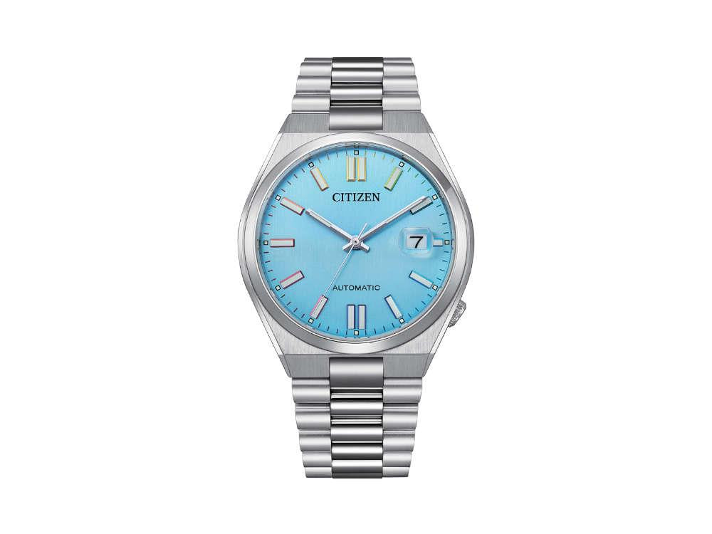 Montre Automatique Citizen Tsuyosa, 40mm Turquoise, Édition Spéciale, NJ0151-53L