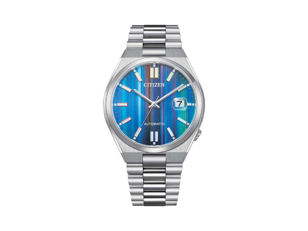 Montre Automatique Citizen Tsuyosa, 40 mm, Bleu, Édition Spéciale, NJ0151-53W