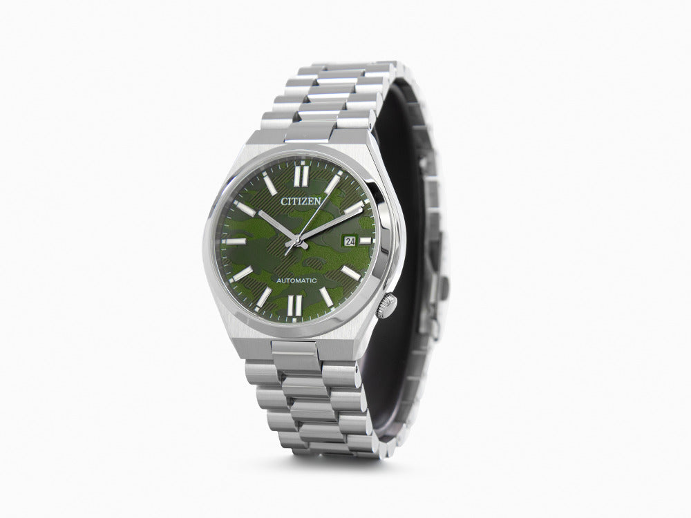 Montre Automatique Citizen NJ0150 Series Tsuyosa, 40 mm, Vert, NJ0159-86X