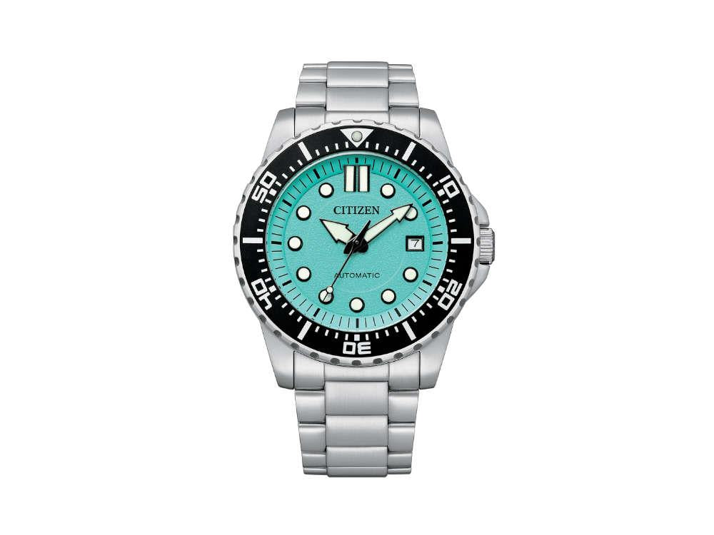 Montre Automatique Citizen NJ0170 Citizen 8210, 43 mm, Turquoise, NJ0170-83X