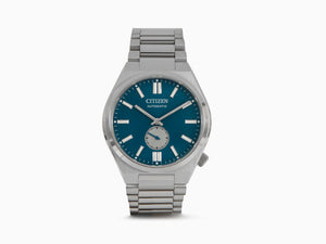 Montre Automatique Citizen Tsuyosa Small Second, 40 mm, Bleu, 5 atm , NK5010-51L