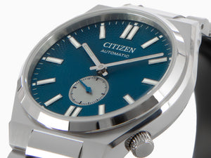 Montre Automatique Citizen Tsuyosa Small Second, 40 mm, Bleu, 5 atm , NK5010-51L