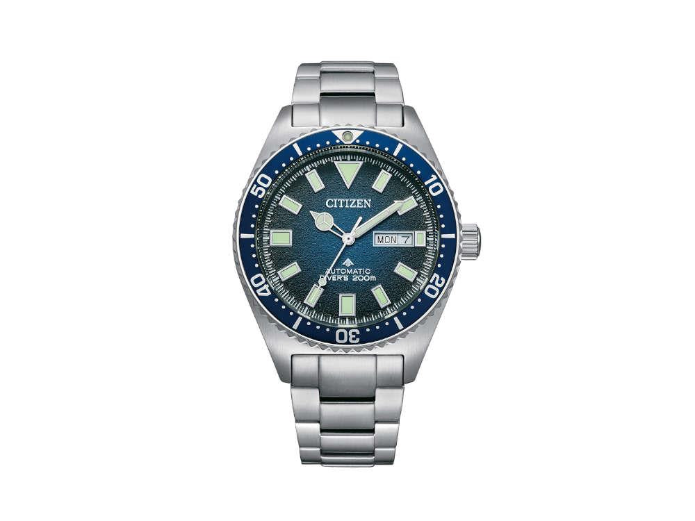 Montre Automatique Citizen Promaster, Bleu, 41 mm, 20 atm, NY0129-58L