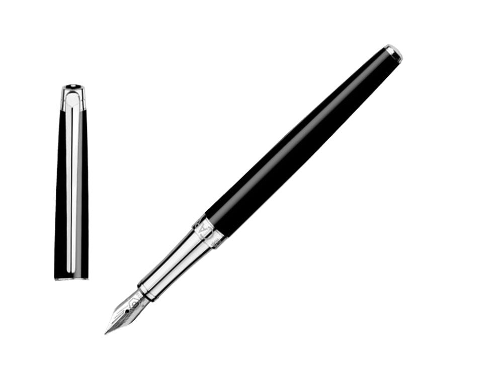 Stylo Plume Caran d´Ache Léman Slim Black Ebony, Laque, Noir, 4791.782