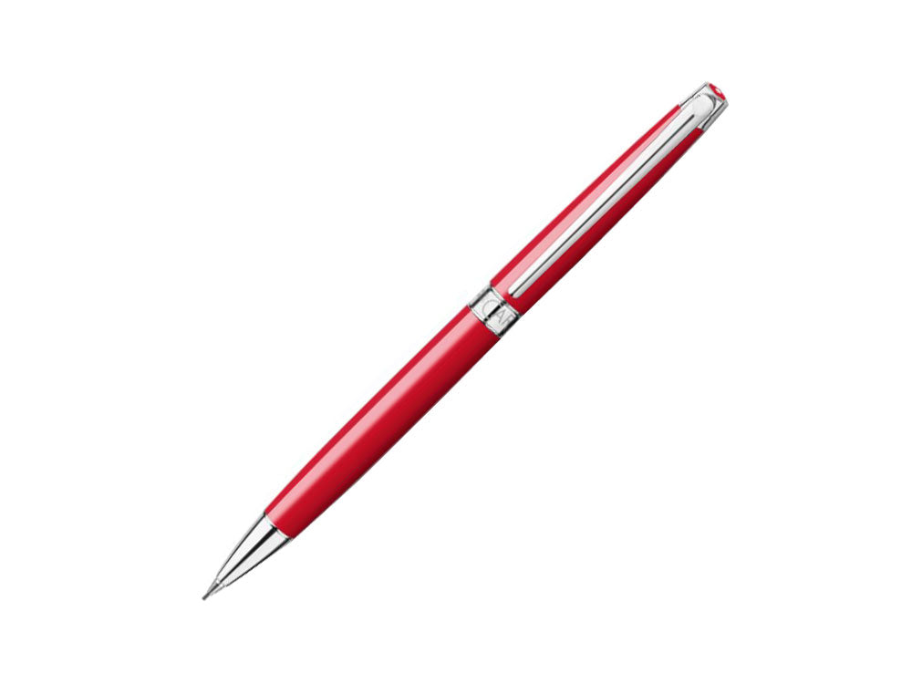 Portemine Caran d´Ache Léman Slim Scarlet Red, Rouge, Rhodium, 4761.770