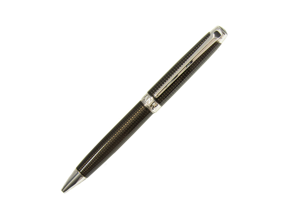 Stylo bille Caran d´Ache Léman de Nuit, Laque Noire, Rhodium, 4789.019