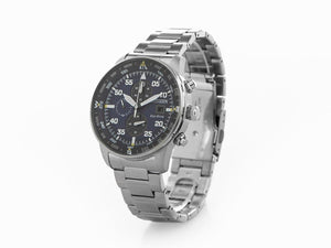 Montre à Quartz Citizen OF Crono Aviator, Eco Drive B612, 44 mm, CA0690-88L