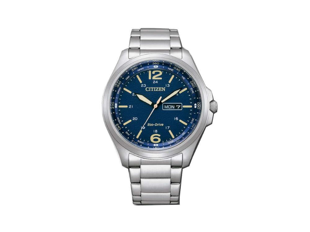 Montre à Quartz Citizen OF Eco Drive J800, Bleu, 44 mm, 10 atm, AW0110-82L