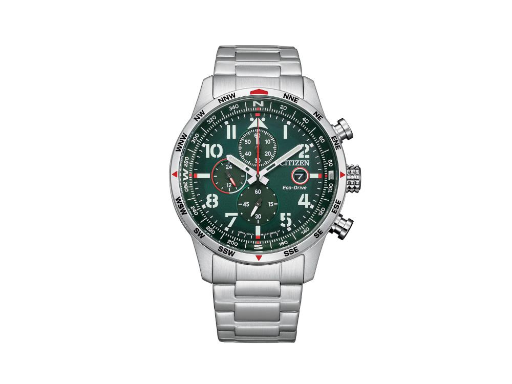 Montre à Quartz Citizen OF, Vert, 43 mm, 10 atm, CA0791-81X