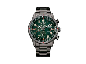 Montre à Quartz Citizen OF, Vert, 43 mm, 10 atm, CA0797-84X