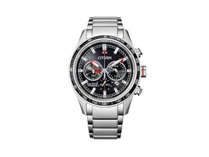 Montre à Quartz Citizen Super Titanium Chrono, B620, 43 mm, Noir, CA4491-82E