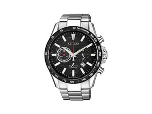 Montre à Quartz Citizen Super Titanium Crono Black Bezel, 42,5 mm, CA4444-82E