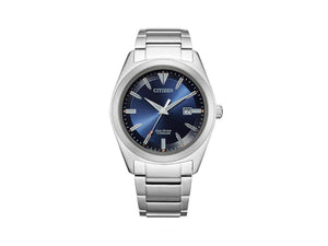 Montre à Quartz Citizen Super Titanium, Eco Drive J810, 41,5mm, Bleu, AW1640-83L