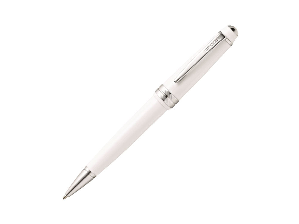 Stylo bille Cross Bailey Light, Résine, Blanc, Acier Inoxydable, AT0742-2