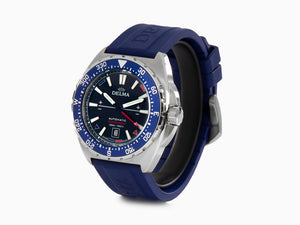 Montre Automatique Delma Racing Oceanmaster, Noir, 44 mm, 41501.670.6.048