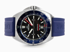 Montre Automatique Delma Racing Oceanmaster, Noir, 44 mm, 41501.670.6.048