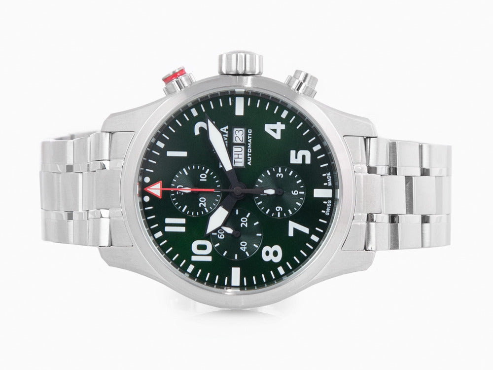 Montre Automatique Delma Aero Commander, 45 mm, Chronographe, 41702.580.6.149