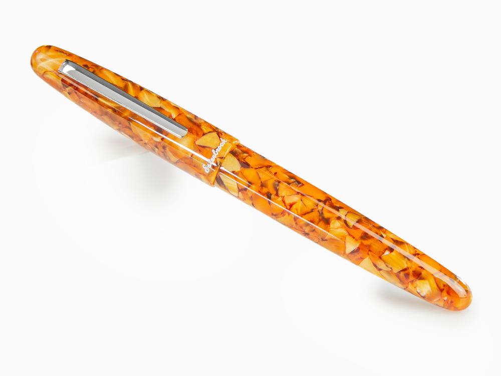 Stylo Plume Esterbrook Estie Oversize Honeycomb, Attributs Chromés, E836