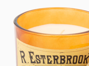 Bougie Esterbrook Ginger Orange, Verre, ECANDLE