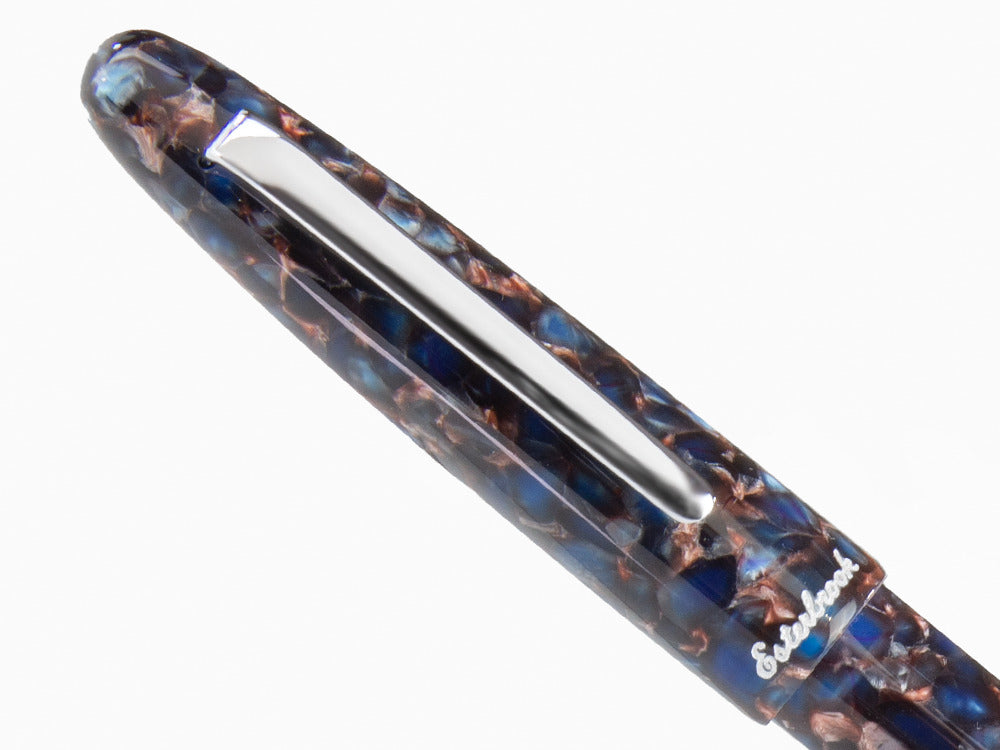 Stylo Plume Esterbrook Estie Nouveau Bleu, Résine, Palladium, ENB146