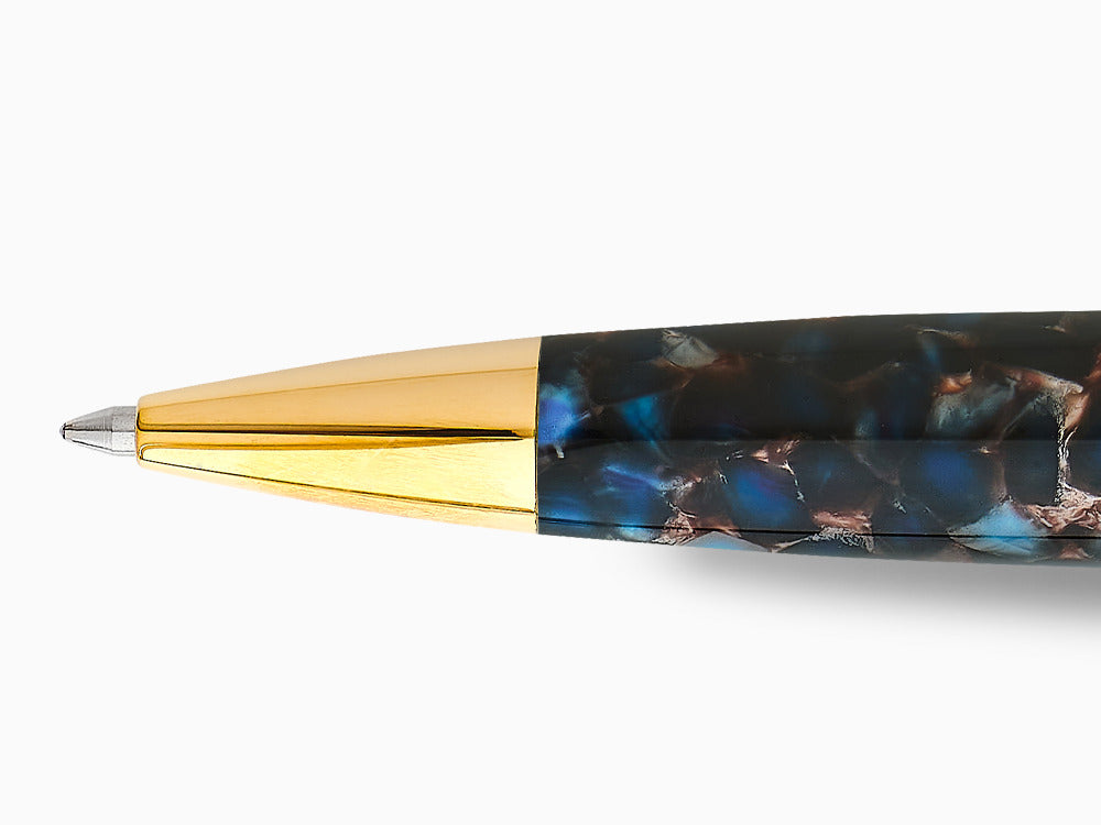 Stylo bille Esterbrook Estie Nouveau Bleu, Résine, Plaqué or, ENB159