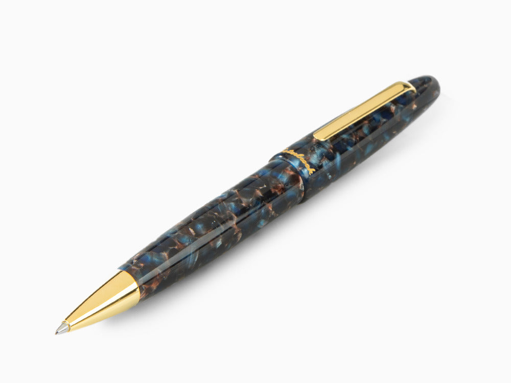 Stylo bille Esterbrook Estie Nouveau Bleu, Résine, Plaqué or, ENB159