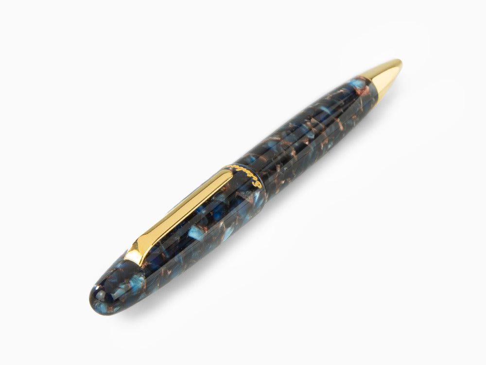 Stylo bille Esterbrook Estie Nouveau Bleu, Résine, Plaqué or, ENB159
