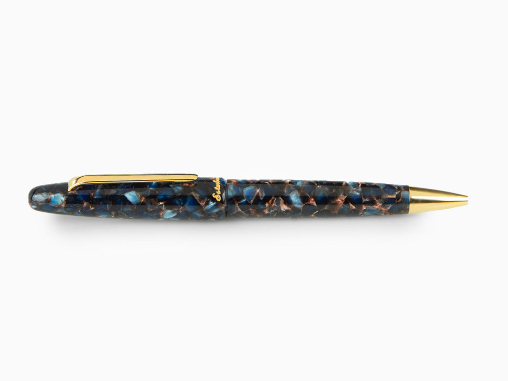 Stylo bille Esterbrook Estie Nouveau Bleu, Résine, Plaqué or, ENB159