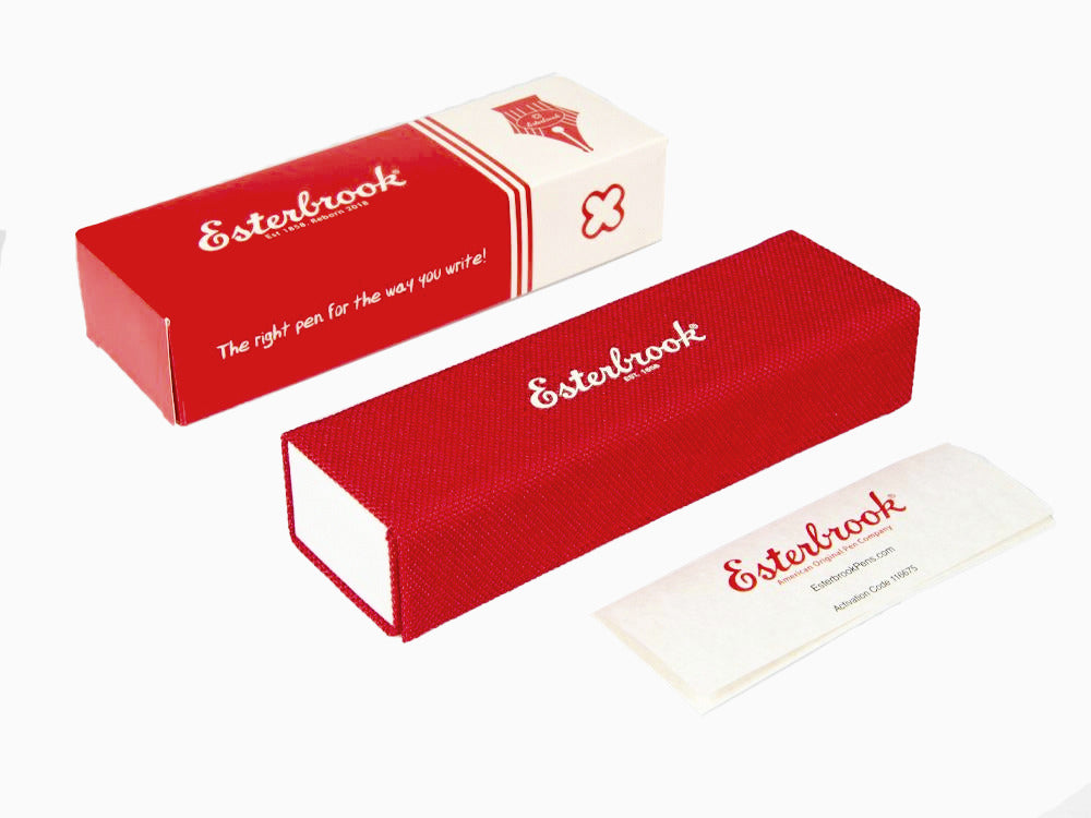 Stylo bille Esterbrook Estie Nouveau Bleu, Résine, Plaqué or, ENB159