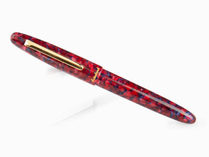 Stylo Plume Esterbrook Estie Scarlet, Résine, Rouge, Plaqué or, ESC916