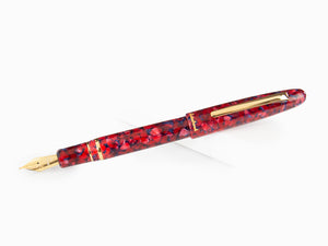 Stylo Plume Esterbrook Estie Scarlet, Résine, Rouge, Plaqué or, ESC916