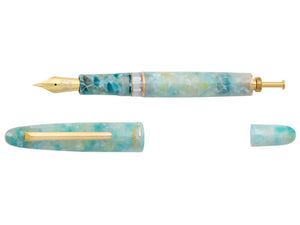 Stylo Plume Esterbrook Estie Sea Glass, Vert, Plaqué or, ESG1816