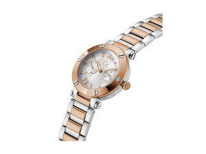 Montre à Quartz GC Watches GC Aura, PVD Or Rose, Blanc, 36 mm, Z48002L1MF