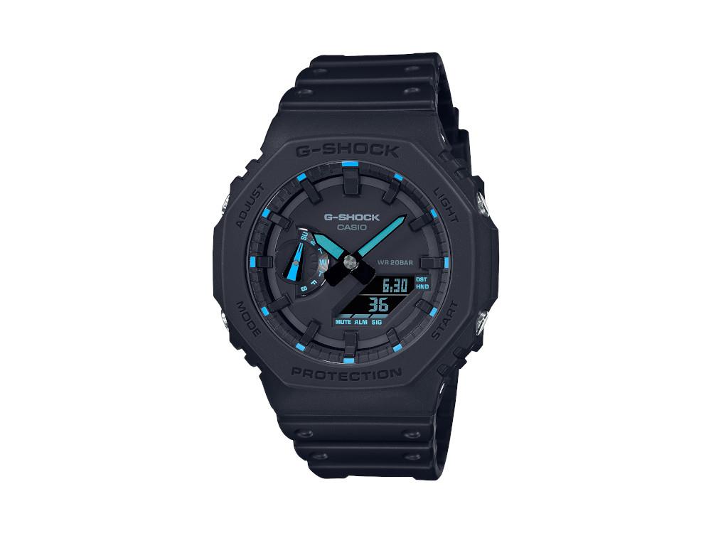 Montre à Quartz G-SHOCK Casio Classic, Noir, 48.5 × 45.4mm, GA-2100-1A2ER