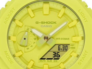 Montre à Quartz G-SHOCK Casio Classic, Résine biosourcée, Vert, GA-2100-9A9ER