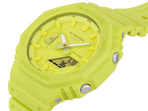 Montre à Quartz G-SHOCK Casio Classic, Résine biosourcée, Vert, GA-2100-9A9ER