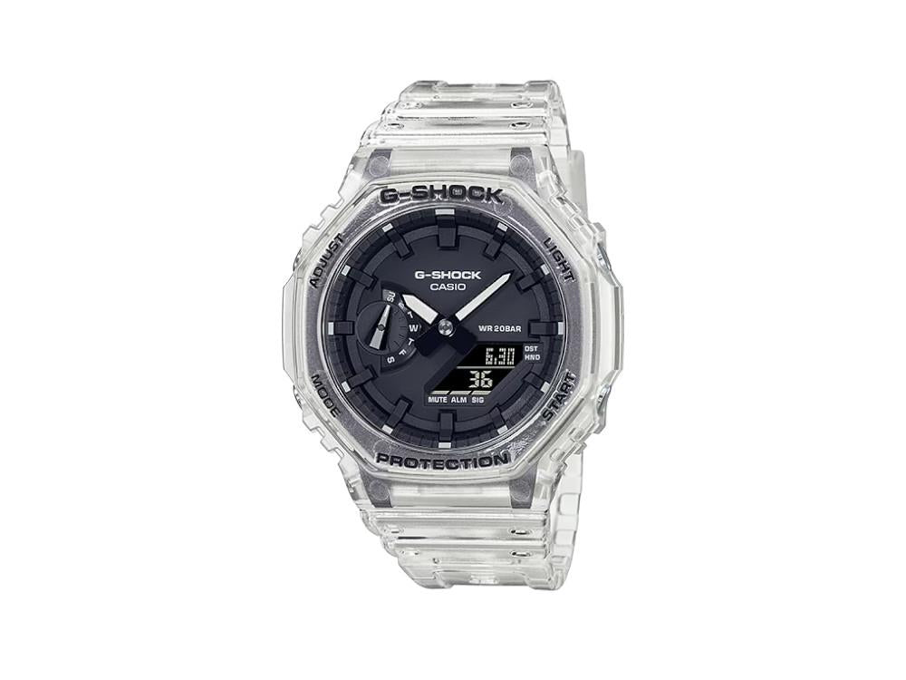 Montre à Quartz G-SHOCK Casio Classic, Noir, 48.5 × 45.4mm, GA-2100SKE-7AER